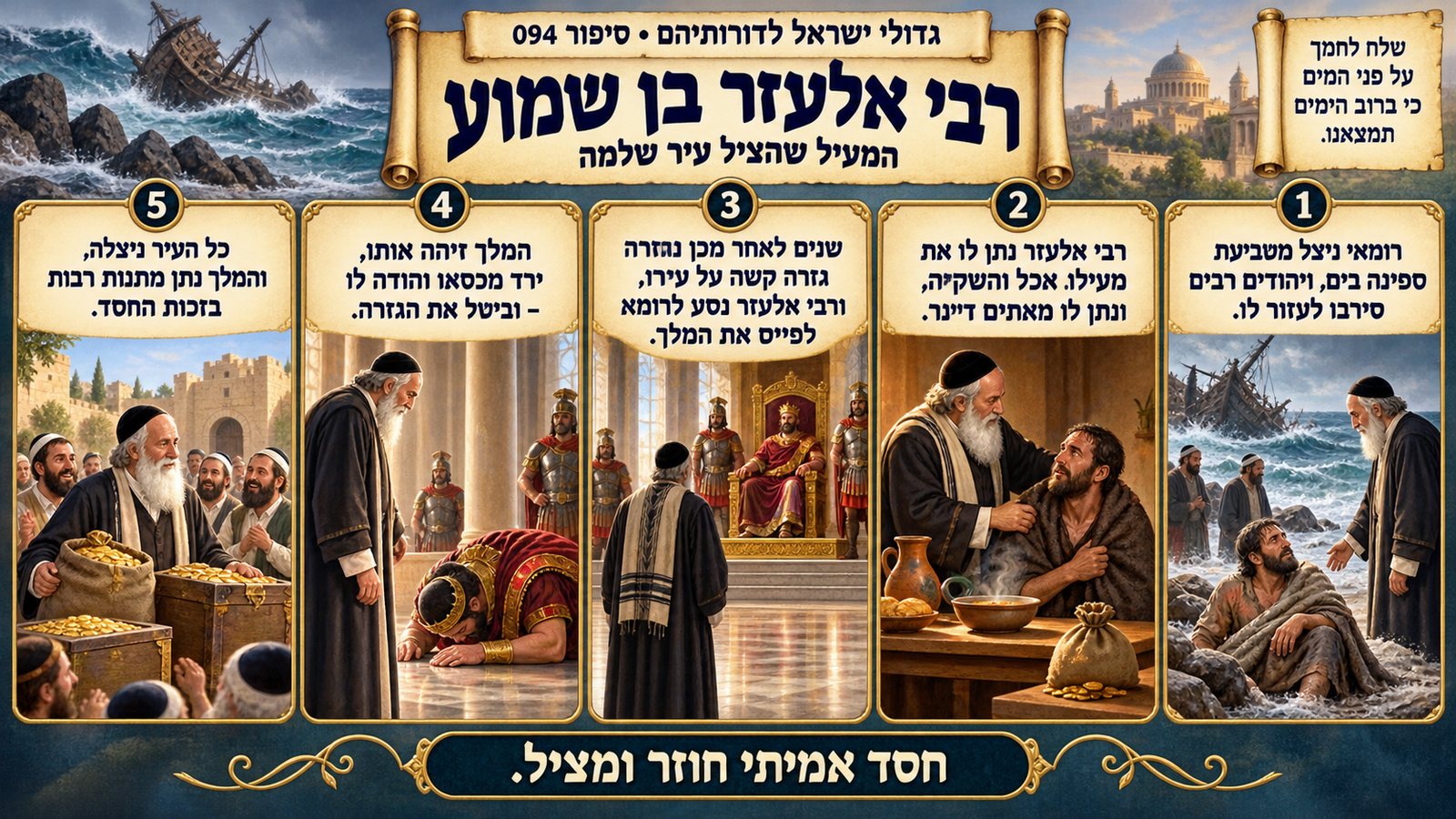 תמונת סיכום — רבי אלעזר בן שמוע: רבי אלעזר בן שמוע